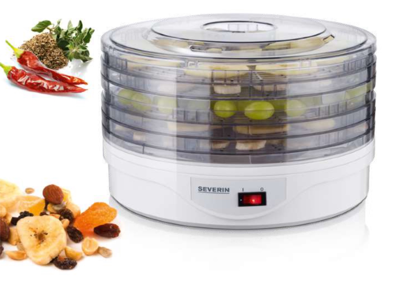 Severin OD 2940 Meyve ve Sebze Kurutucu 250 W