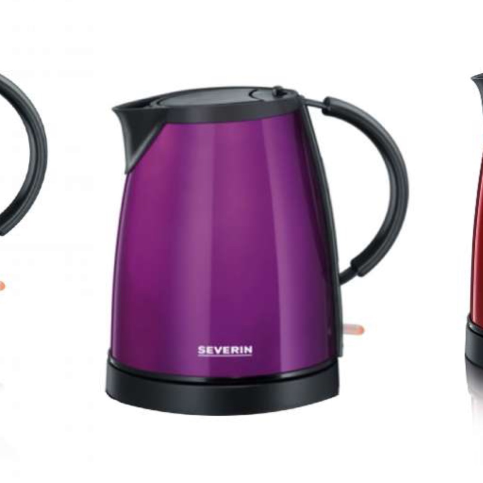 Severin WK 9733 Elektrikli Çaydanlık 1350 W 1 L Metalik Mor
