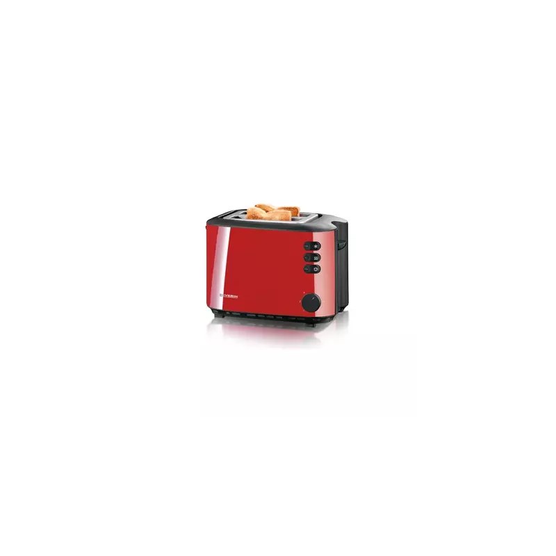 Severin AT2568 Toaster, 850 W, Red
