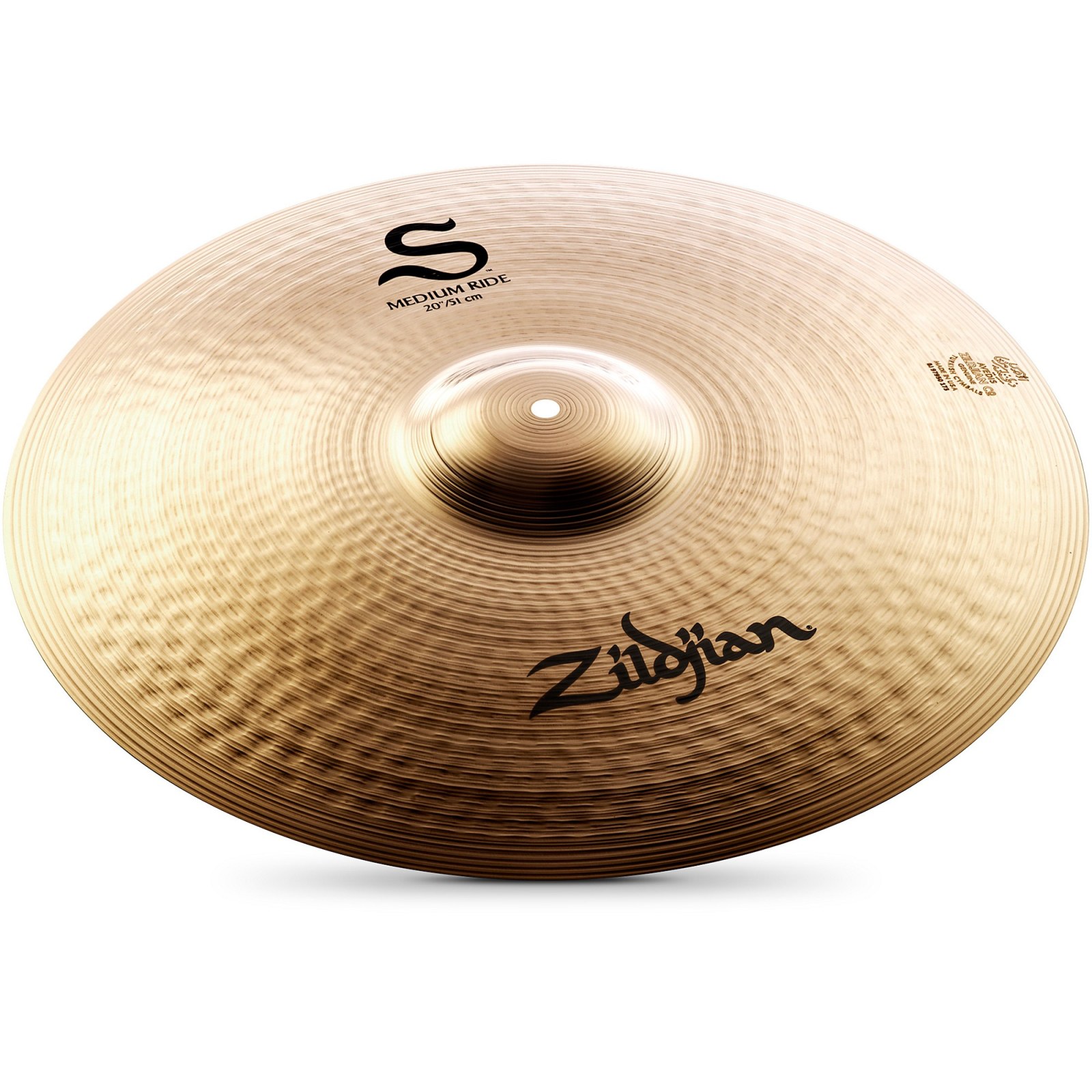 Zildjian S Family 20-inch Medium Ride Cymbal S20MR
