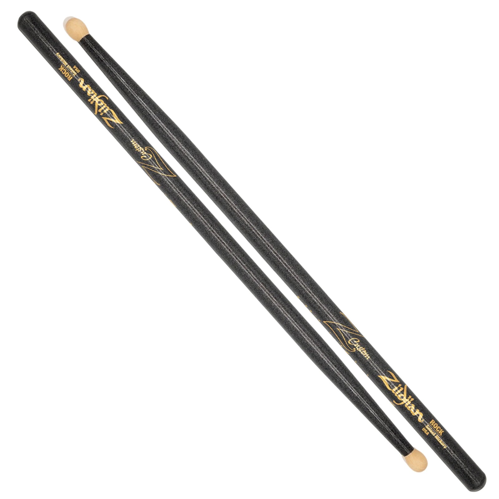 Zildjian Z Custom Limited Edition Rock Black Chroma Drumsticks 42.23 cm