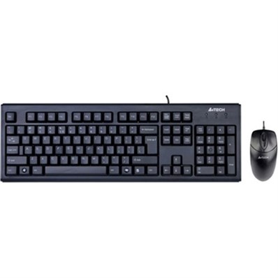 A4 Tech KR-8372 Q Klayve Set PS2 Siyah