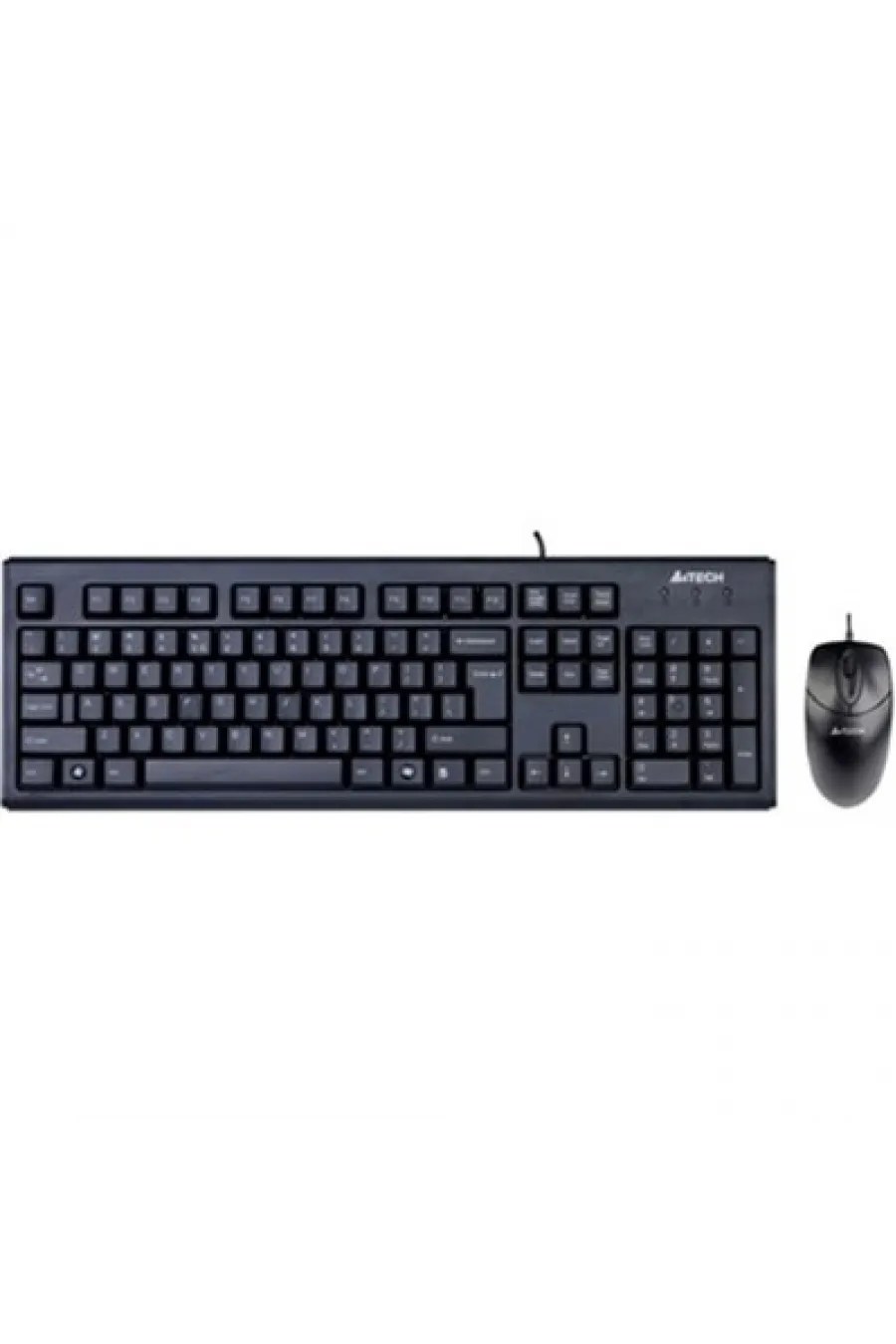 A4 TECH KR-8372 Black PS2 Q Keyboard and Mouse Set