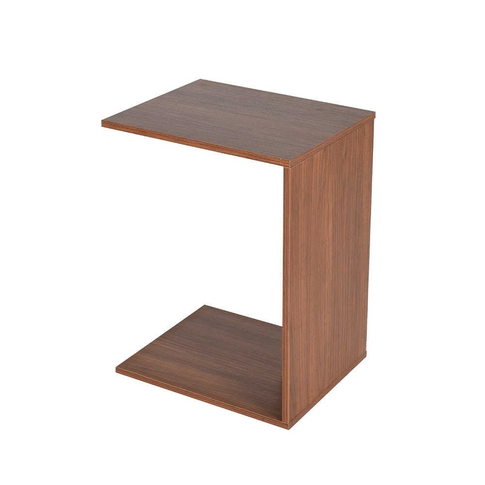 Adore SHP -109-CC-1 ADR-C Sofa Side Table with Wheels, Sonoma
