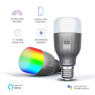 XIAOMI MI SMART LED BULB WHITE AND COLOR AKILLI LAMBA