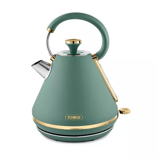Tower Cavaletto T10044JDE Электрочайник 1,7 л 3000 Вт, нефритово-зелёный