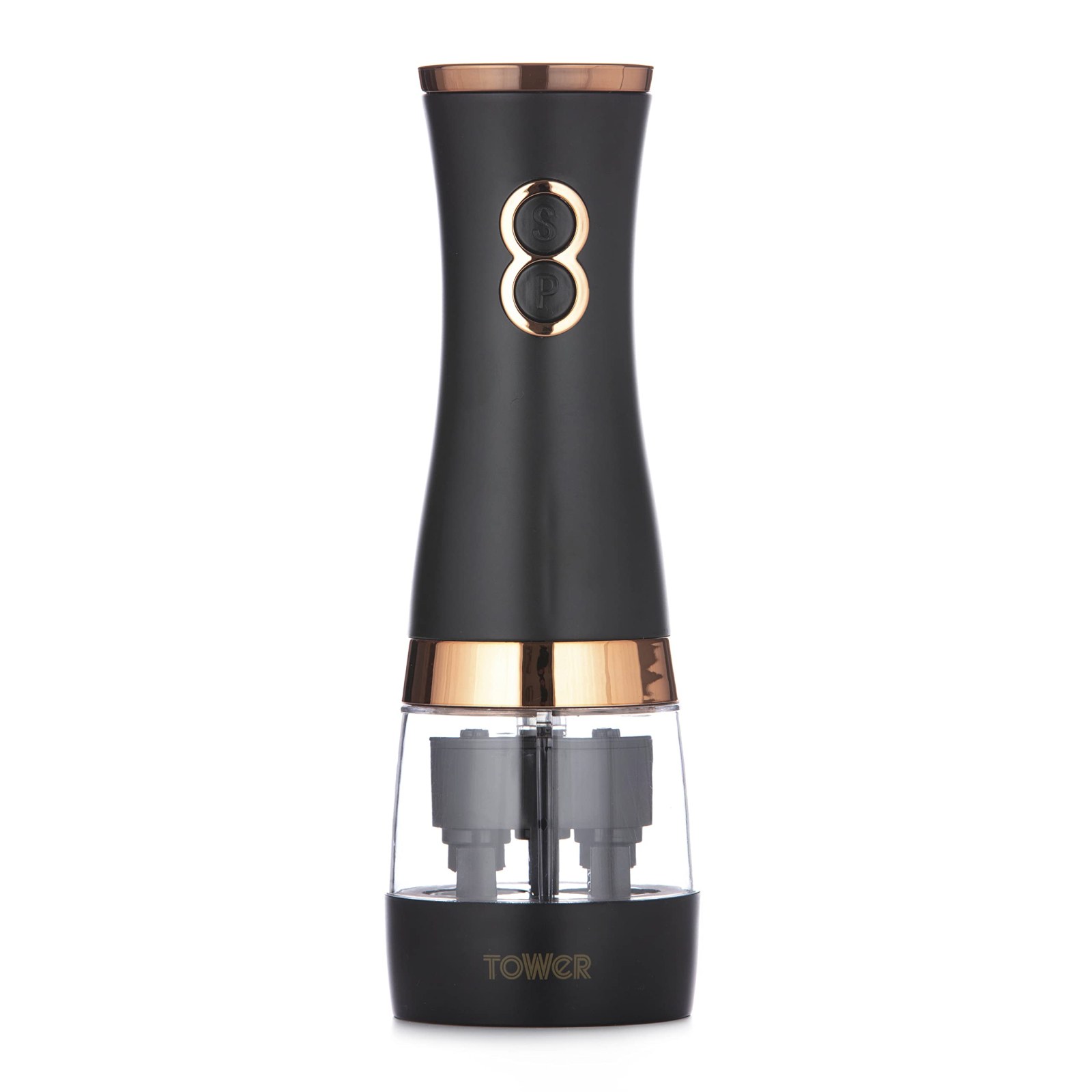 Tower Cavaletto T847004BLK Electric Salt and Pepper Grinder