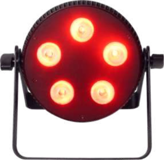 Algam Lighting SLIMPAR LED 510 QUAD LED Projektör 5 x 10 W RGBW