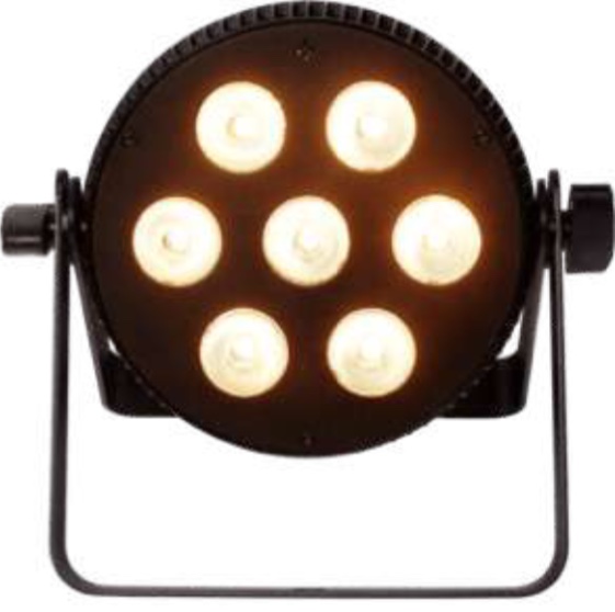 Algam Lighting SLIMPAR LED 710 HEX LED Projektör 7 x 10 W RGBW