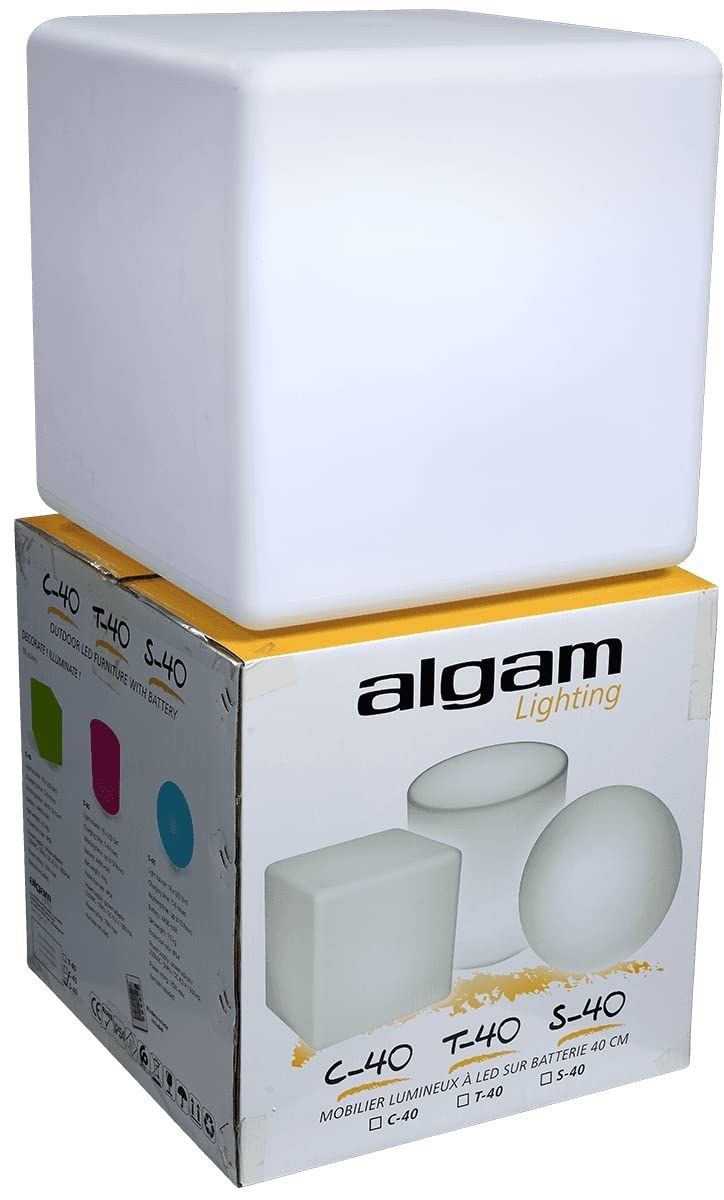 Algam Lighting C-40 — светящийся куб 40 см