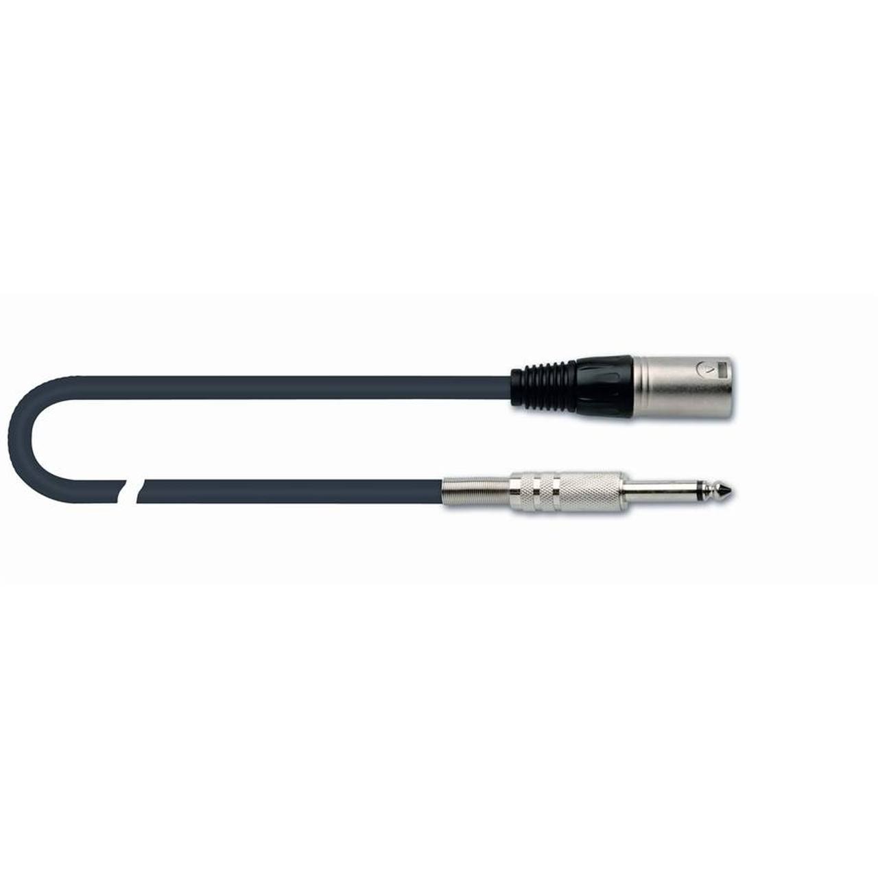 Quik Lok MX/779-3, чёрный микрофонный кабель 3 м