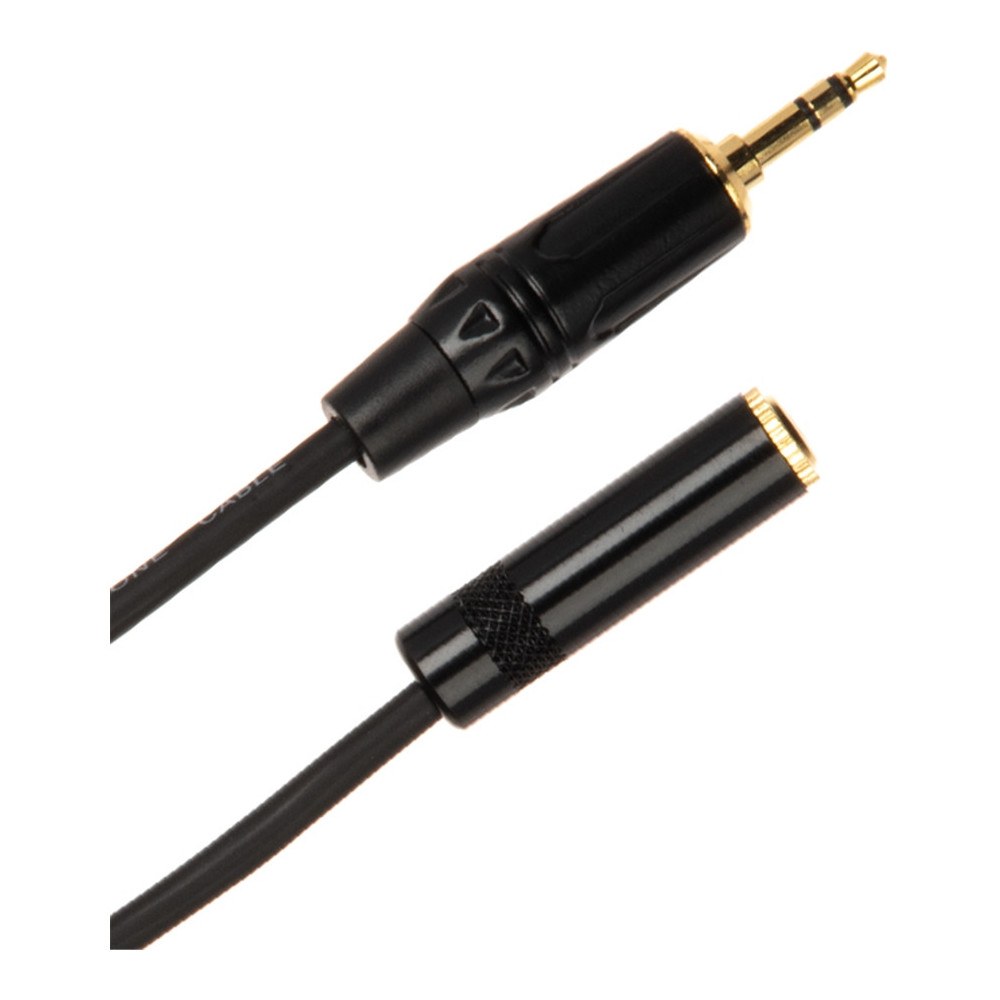 Quik Lok JUST J35J35F 3 m Stereo 3,5 mm Adaptör Kablosu Siyah