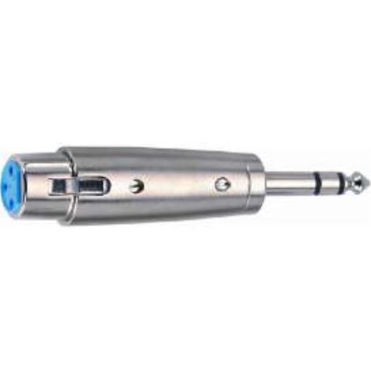 Quik Lok F/147-K 3-Pin XLR Dişi - Stereo 6,3 mm Jak Adaptörü