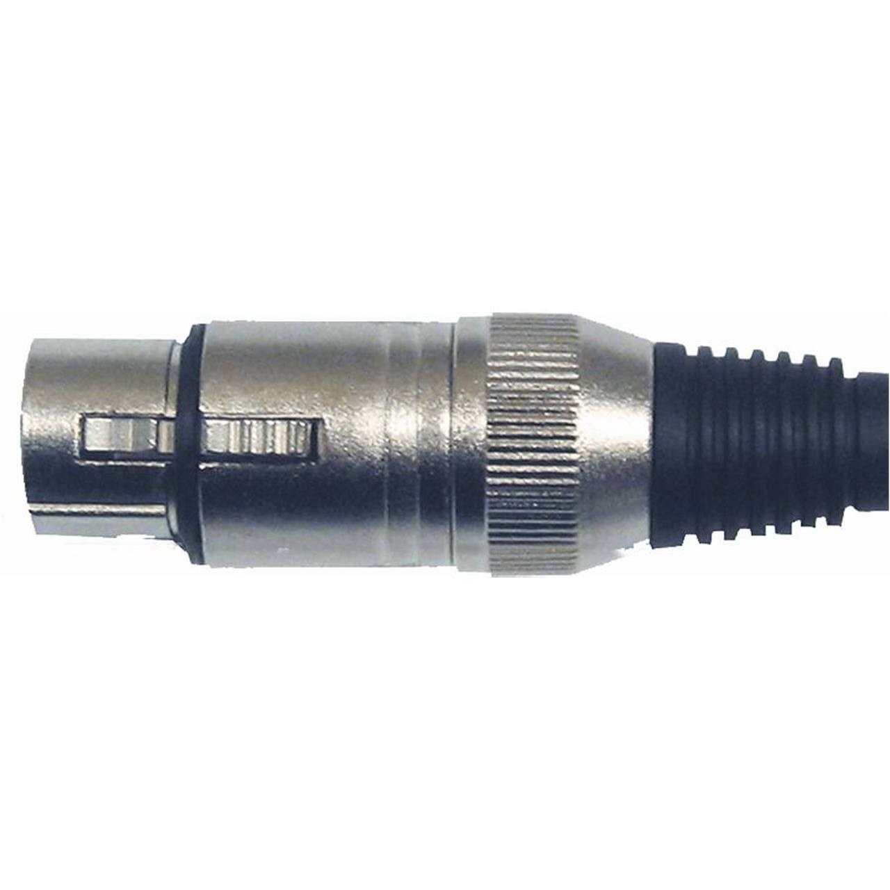 Quik Lok NC 354 K, металлический 3-контактный разъём XLR, гнездо