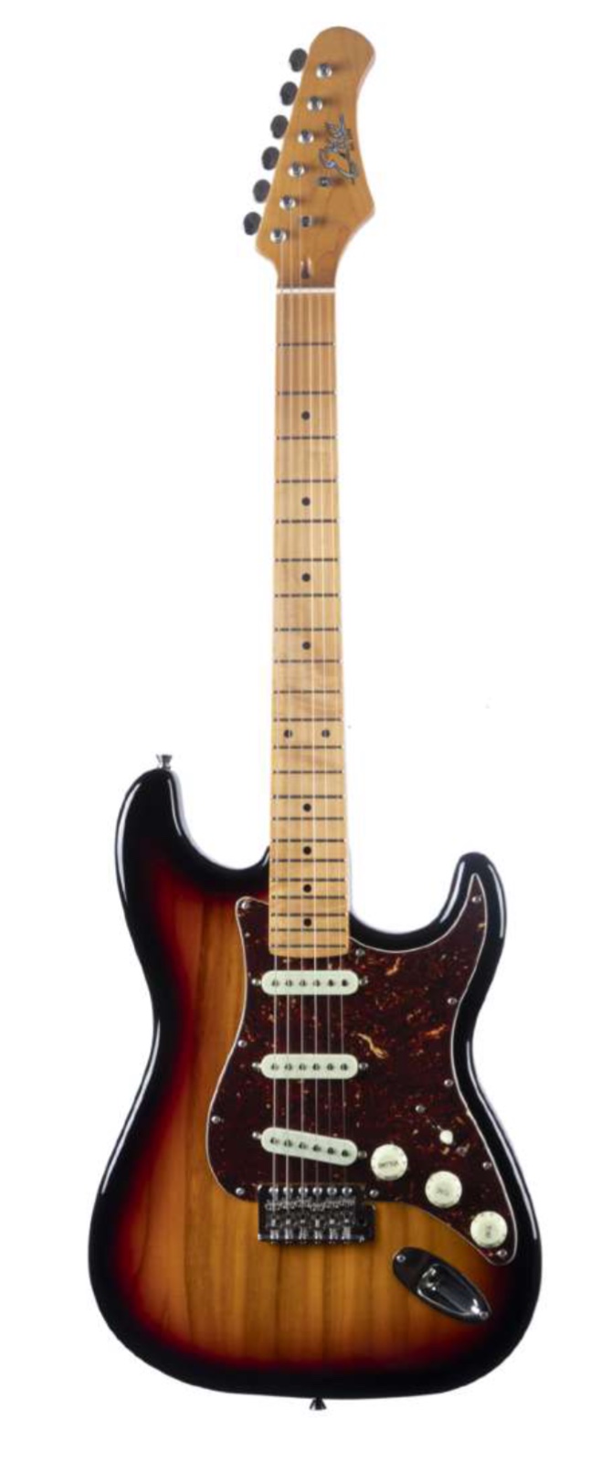 Eko ST-401 Stratocaster Elektro Gitar Sunburst 650 mm