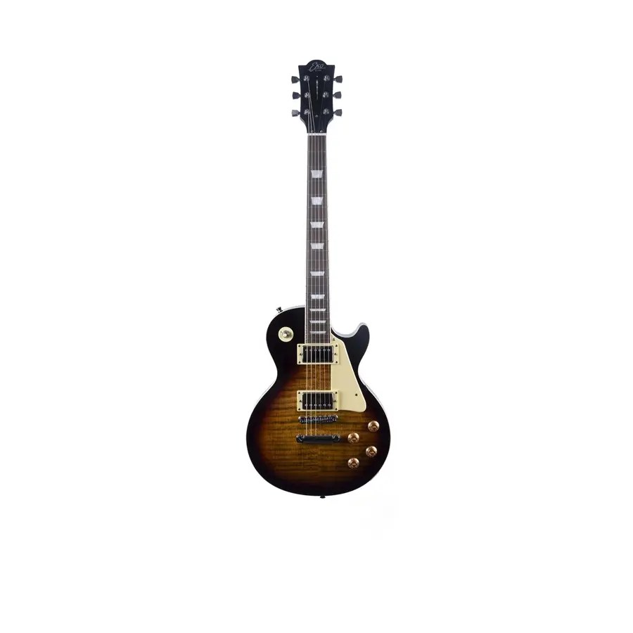 Eko LS-300 Les Paul Electric Guitar Honey Burst 630 mm