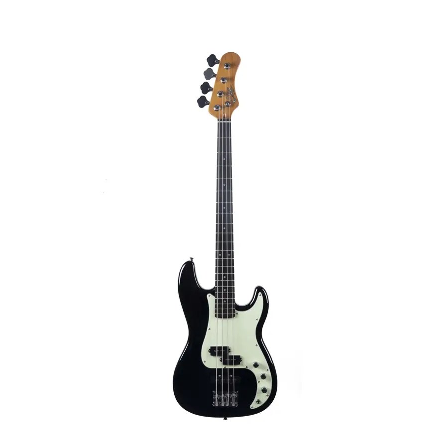 Eko PJ-300 Black 4-String Electric Bass Guitar