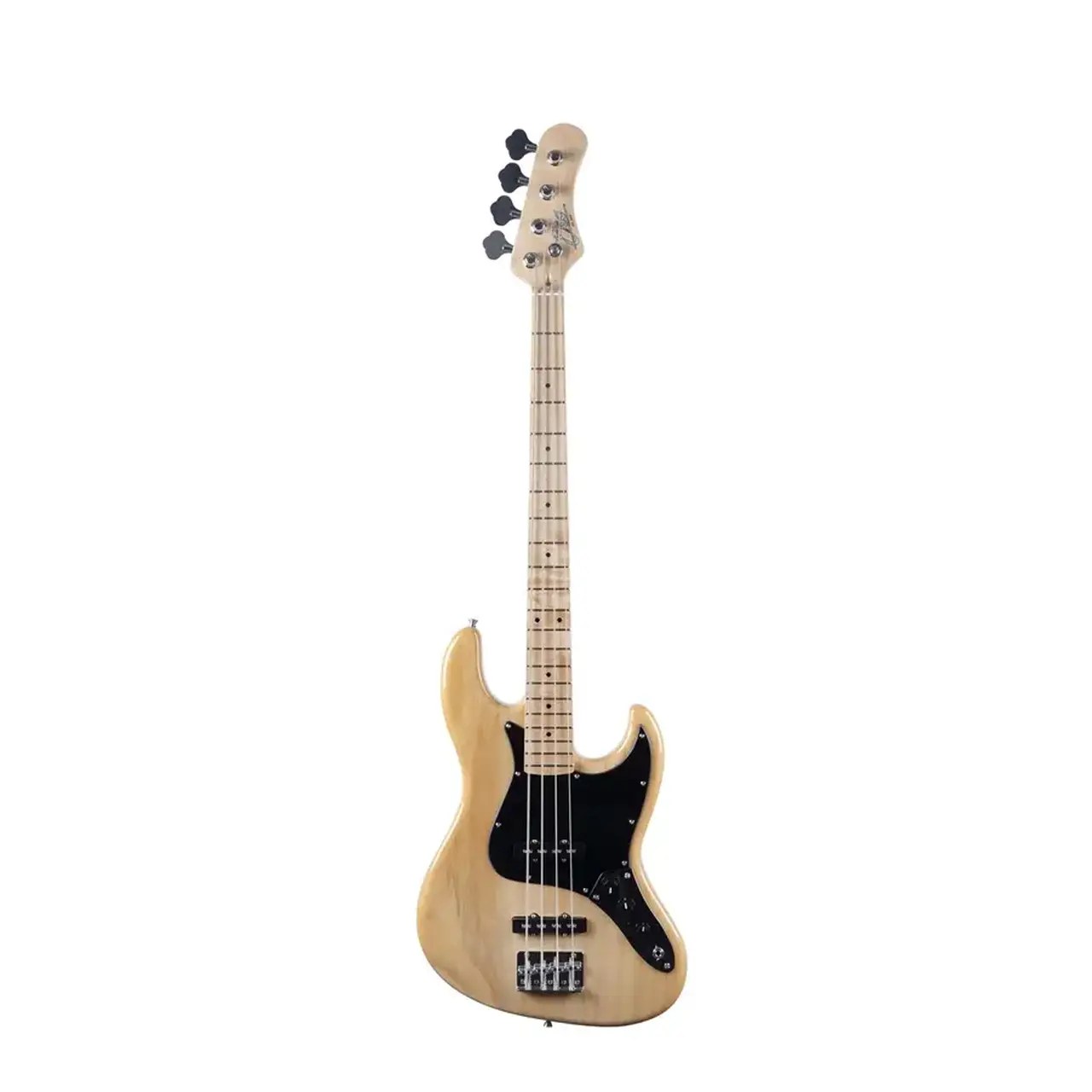 Eko JB-401 Natural 4-String Electric Bass Guitar
