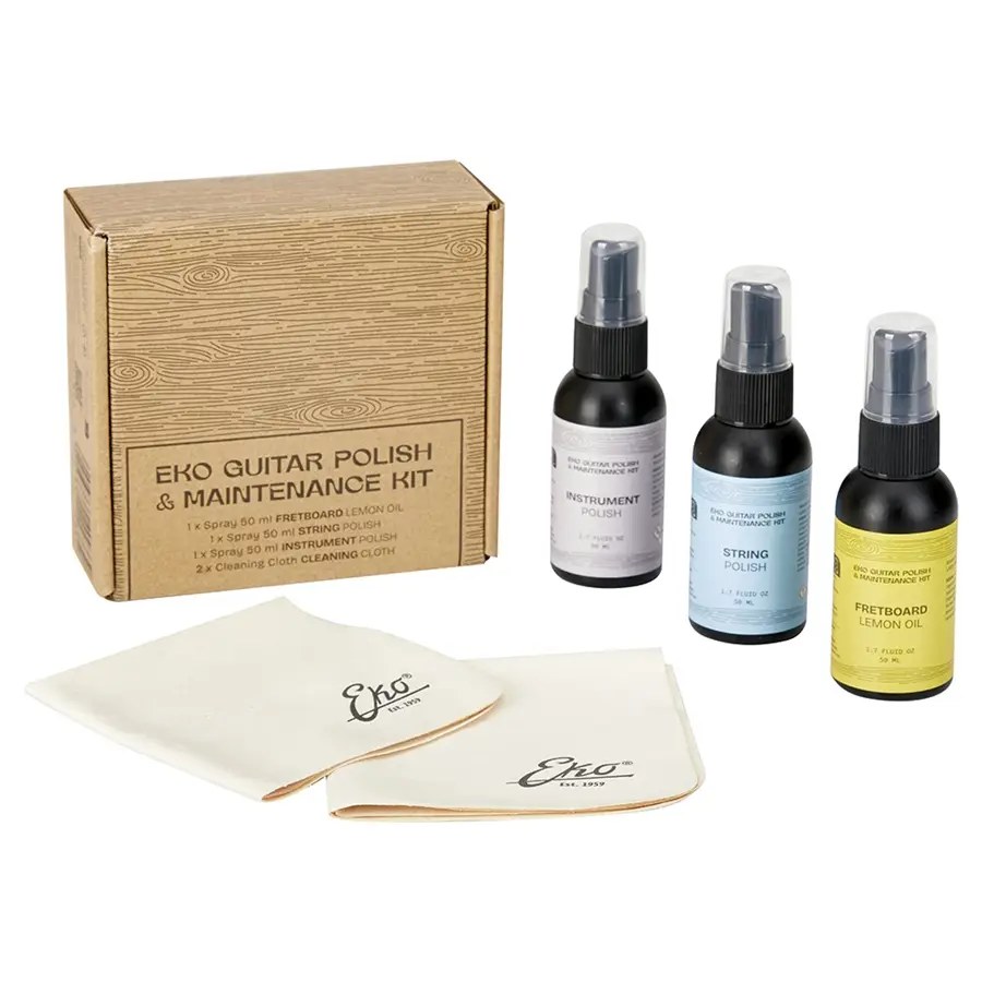 Eko Polish & Maintenance Kit Guitar Care Set