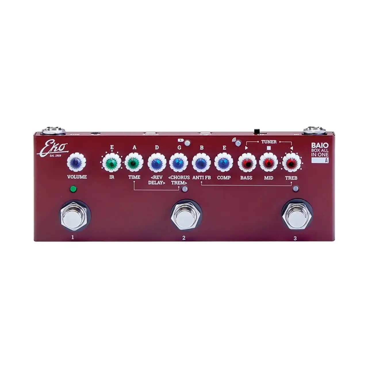 Eko BAIO A Acoustic Guitar Multi-Effects Pedal