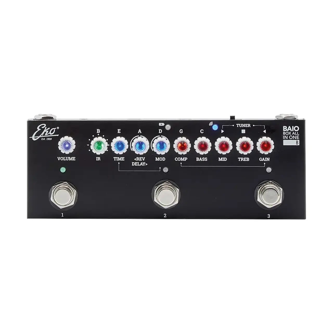 Eko BAIO B Bass Guitar Multi-Effects Pedal