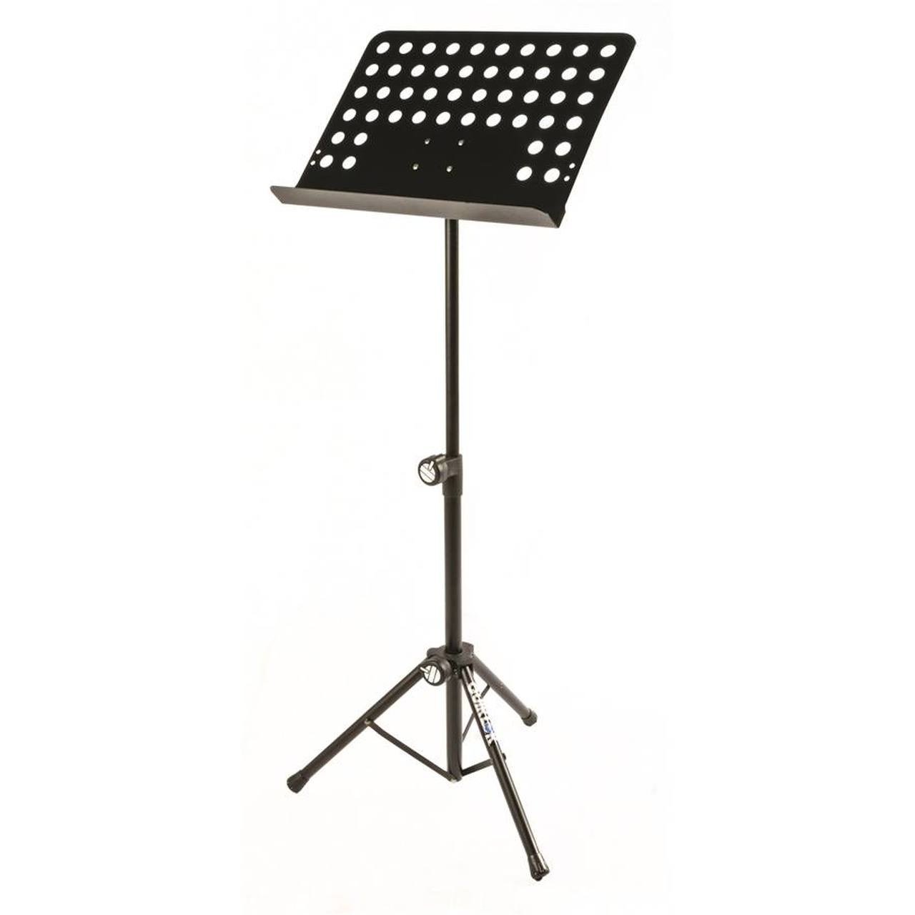 Quik Lok MS/330 W/BAG Metal Delikli Orkestra Nota Sehpası Siyah