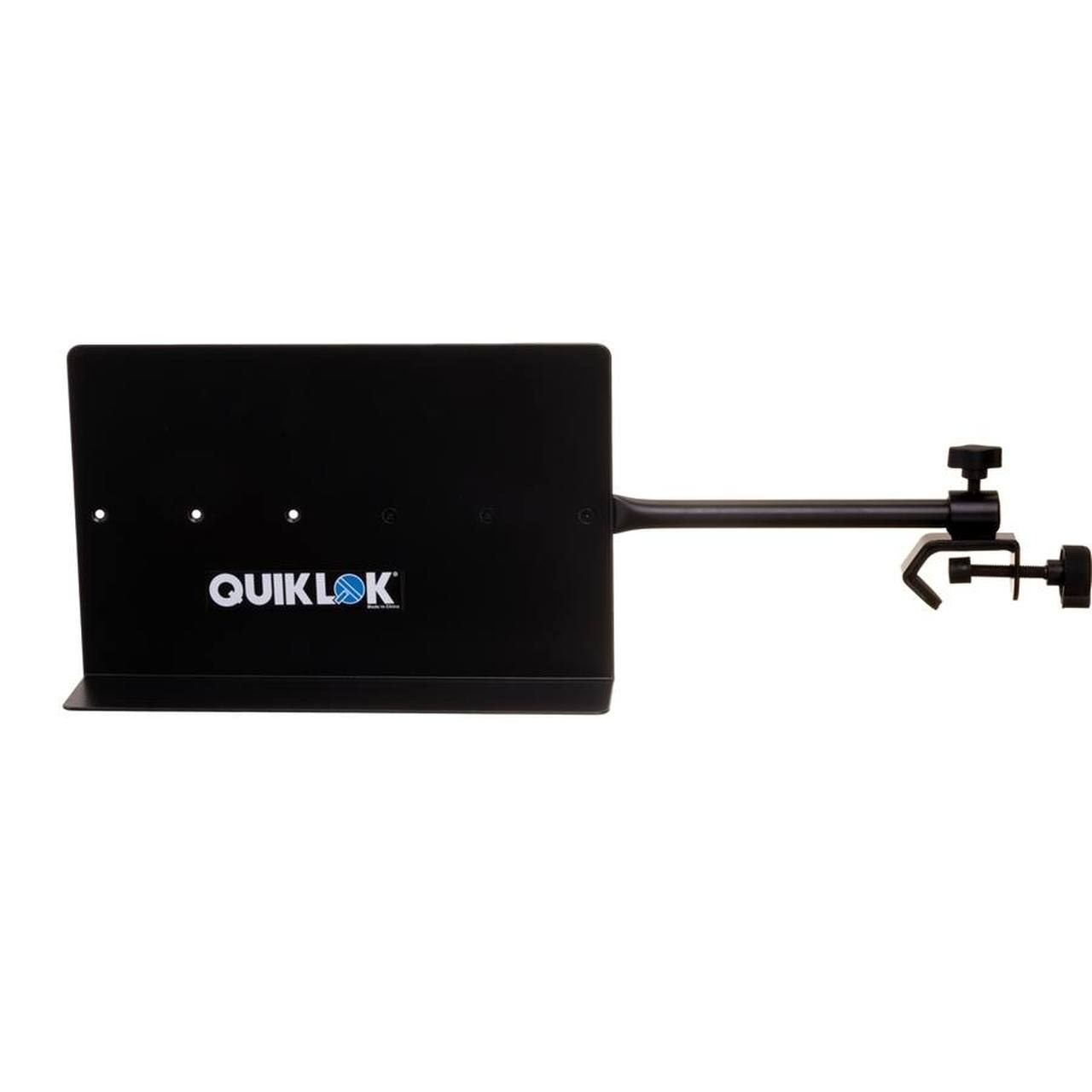 Quik Lok MS/303 Nota Sehpası Tutucu Klips Siyah