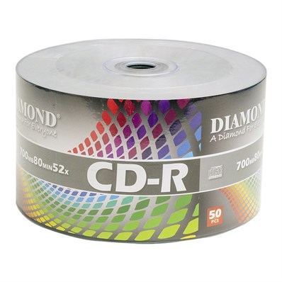 DIAMOND CD-R 52X 700 MB 50lik BOŞ CD