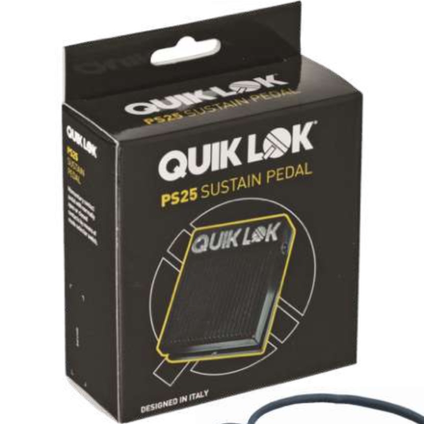 Quik Lok PS/25 Klavye ve Davul Makinesi Sustain Pedalı
