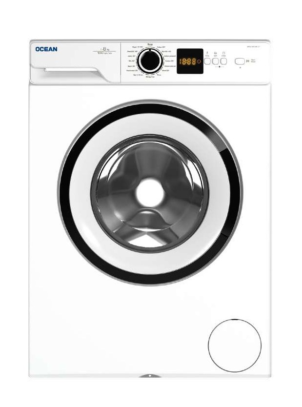 Ocean WFO1281WLZ7 8 kg 1200 rpm White Washing Machine