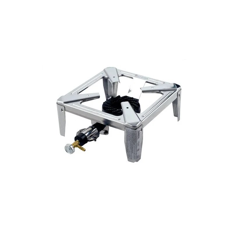 O.M.A.C. DRAGO INOX 40 x 40 cm 8.5 kW Gazlı Ocak