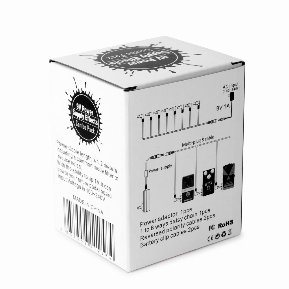 Caline CP-07B: комплект блока питания с кабелями