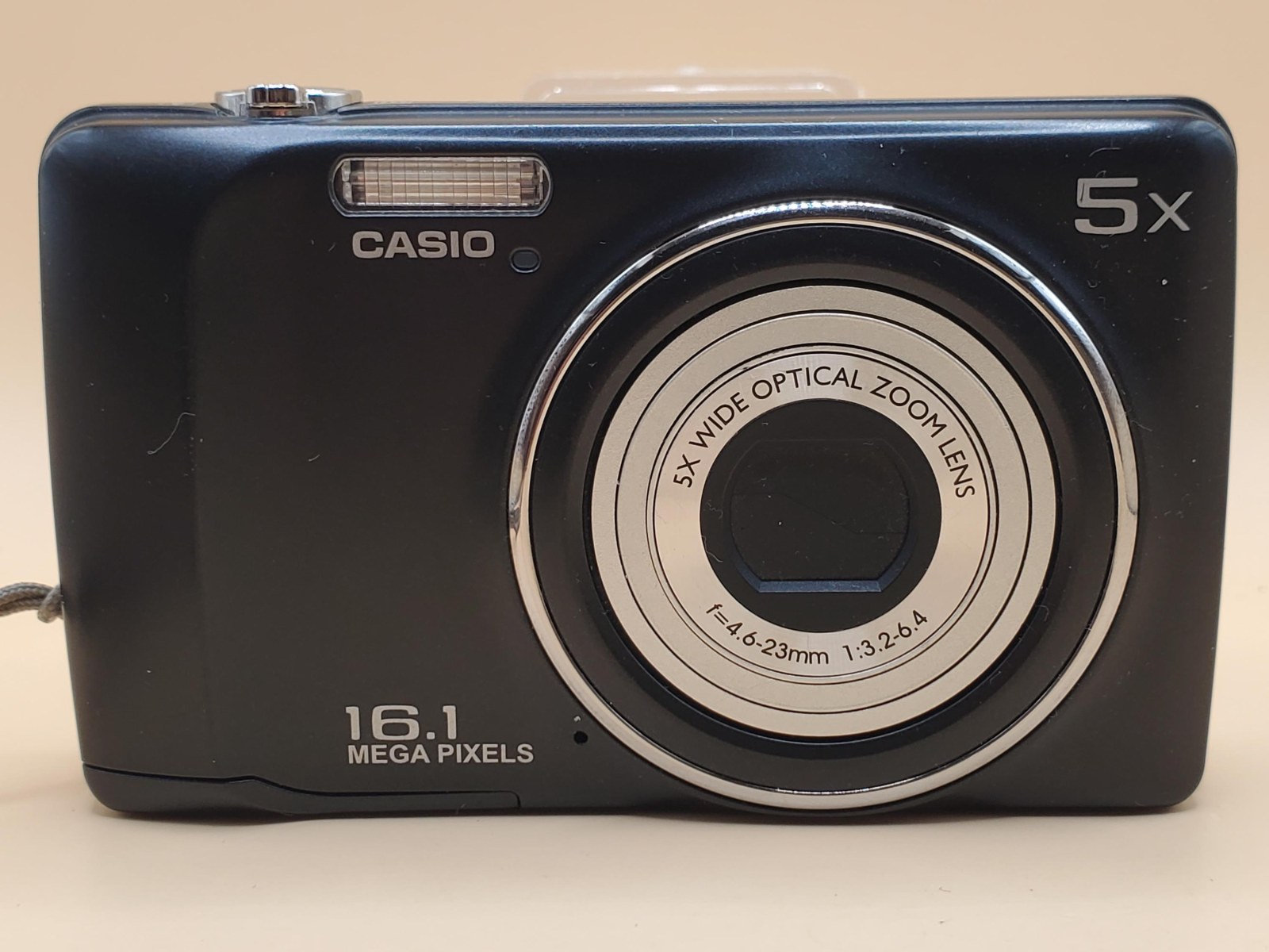Casio EXILIM EX QV-R300 16.1 MP Black Digital Camera