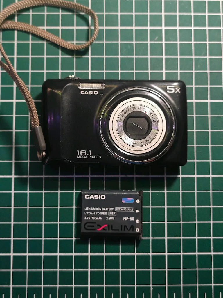 Casio EXILIM EX QV-R300, чёрный цифровой фотоаппарат 16,1 Мп