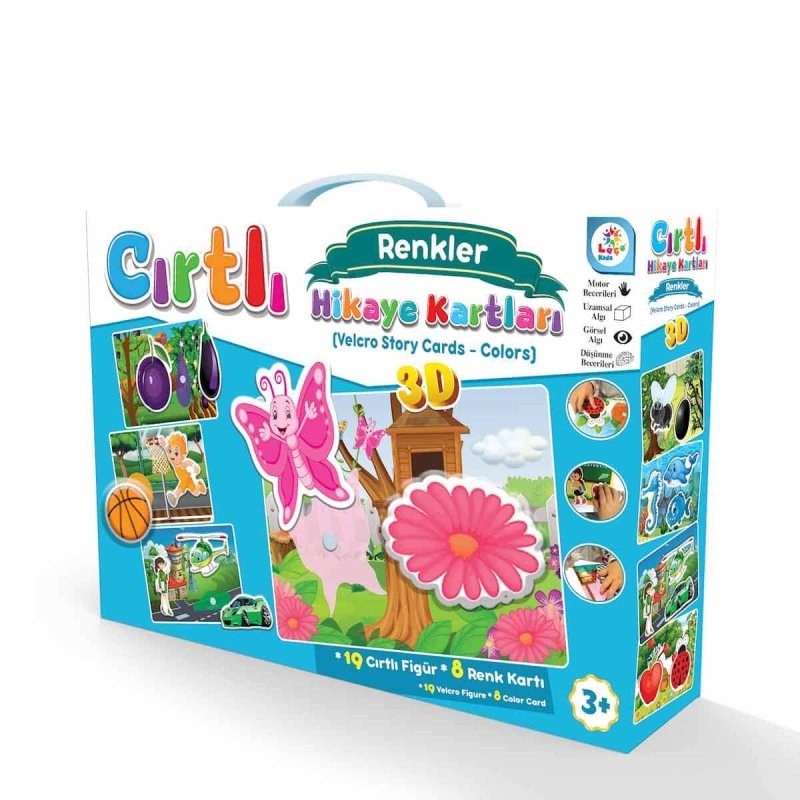 ALPA CIRTLI HIKAYE KARTLARI RENKLER LC7207.
