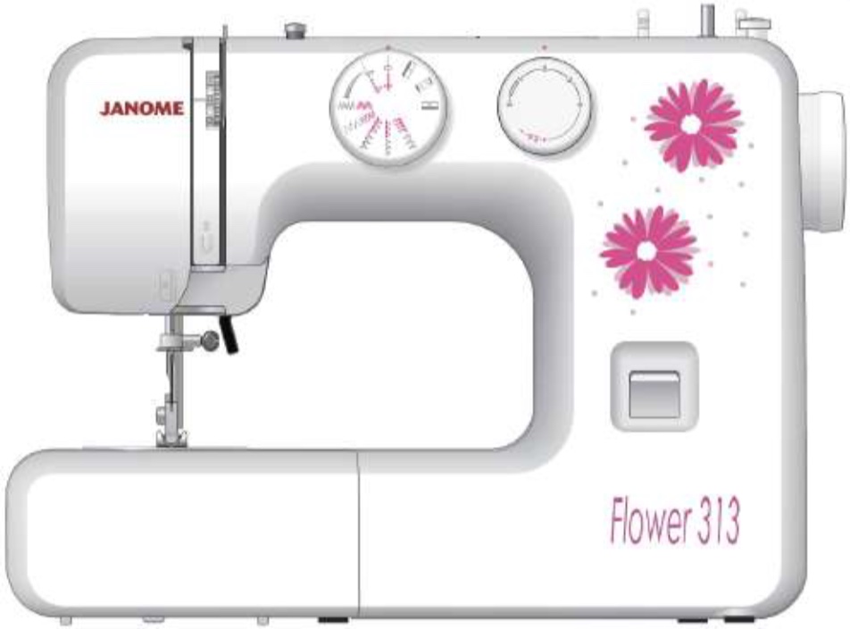 Janome Flower 313 Dikiş Makinesi 13 Dikiş Fonksiyonu