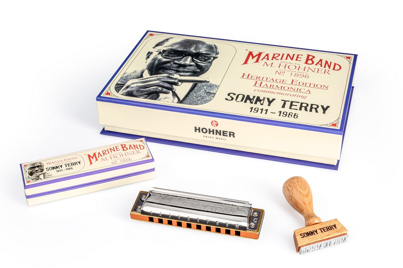 Hohner Sonny Terry Heritage Edition Diatonic Harmonica in C