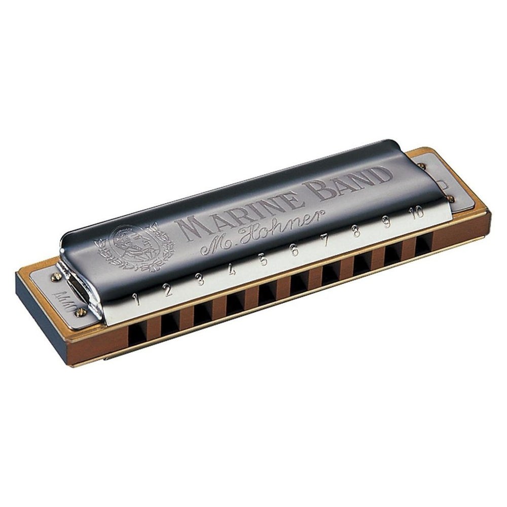 Hohner Marine Band 1896/20 G Diatonic Harmonica, G Key