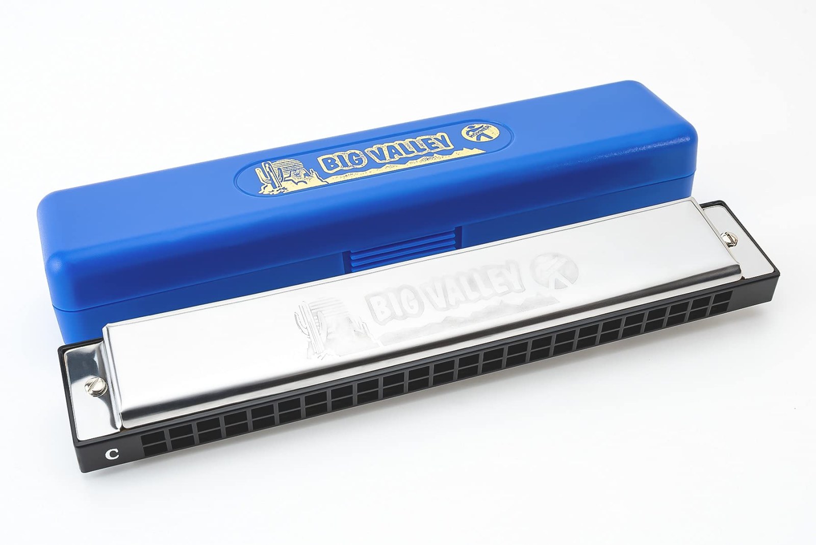 Hohner Big Valley Tremolo губная гармошка, C, 48 отверстий