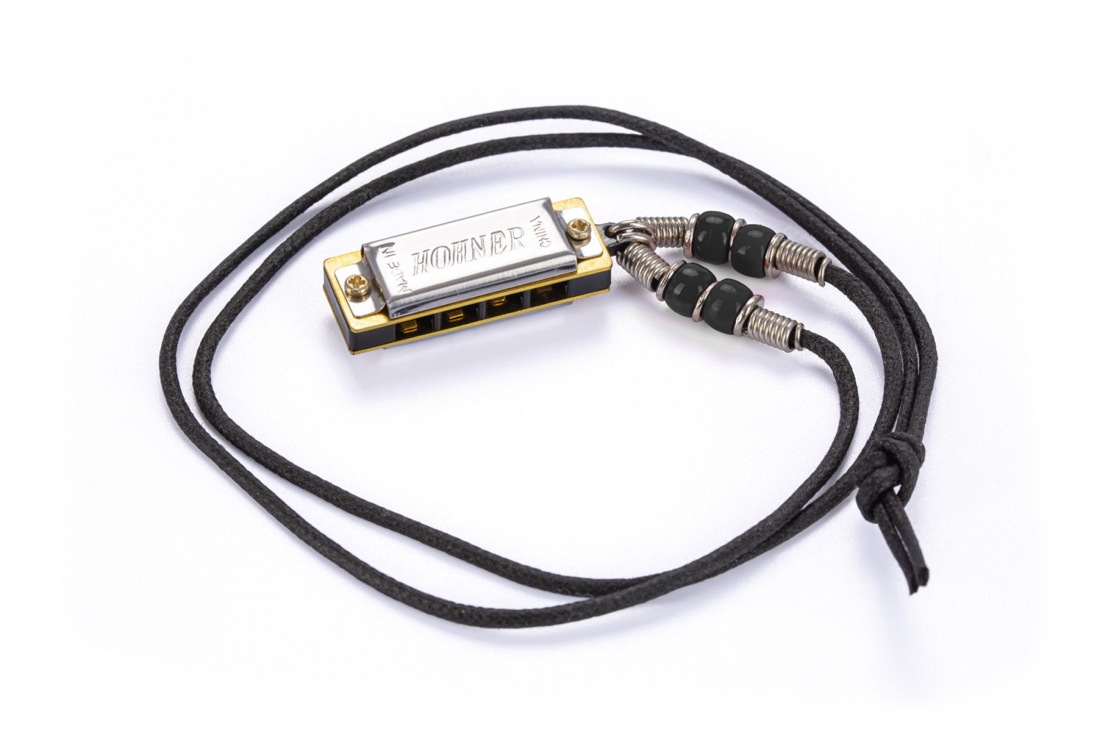 Hohner Mini Harmonica Necklace Koyu Mavi Mini Mızıka Kolye