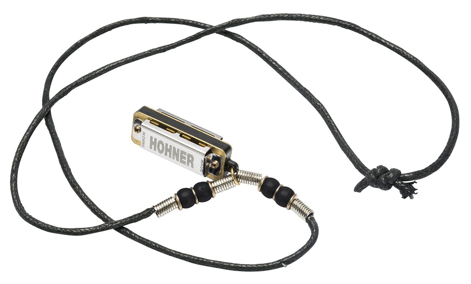 Hohner Mini Harmonica Necklace Siyah Mini Mızıka Kolye