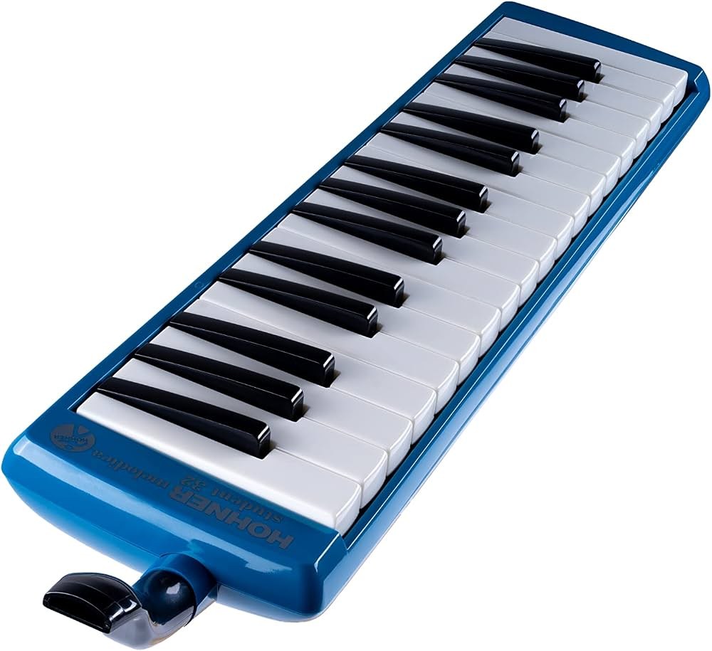 Hohner Student 32, синяя мелодика, 32 клавиши