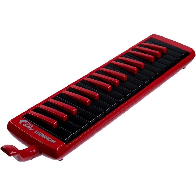 Hohner Force Fire мелодика, 32 клавиши, красно-чёрная