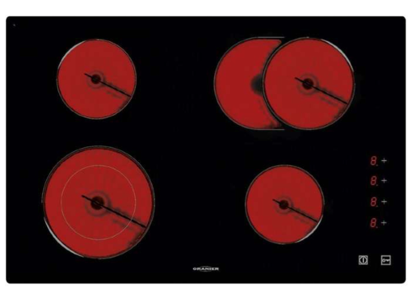 Oranier OR 273 TE 77 cm Vitroseramik Ocak