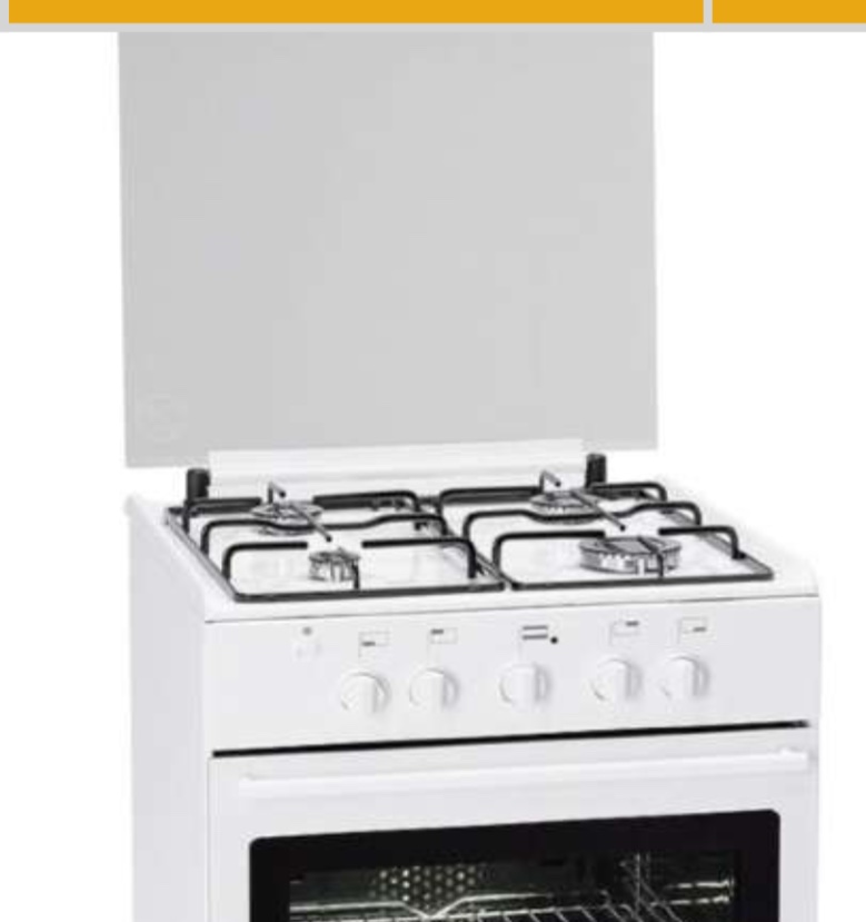 Bompani BO 710 XG DIVA Serisi 55 cm Beyaz Gazlı Kuzine