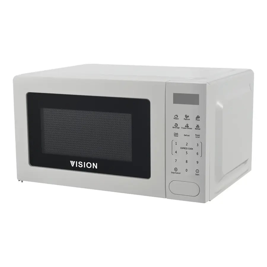 Vision VSN-DGTL20L-V5, белая цифровая микроволновая печь 20 л