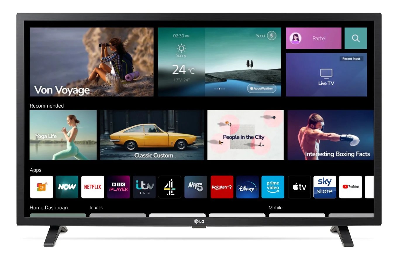 LG 32LQ63006LA Gen5 AI Processor 4K SMART TV