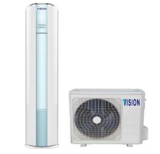 Wİ-Fİ ÖZELLİKLİ FVISION 24000 BTU INVERTER SALON TİPİ KLİMA LED EKRAN FVSN- FLRSTAND24INV- (MONOFAZ) (3MT BAKIR Şık Tasarım BORU + 4MT SİNYAL Eco, Turbo KABLOSU+ DİRENAJ HORTUMU CİHAZ İÇERİSİNDEDİR.)