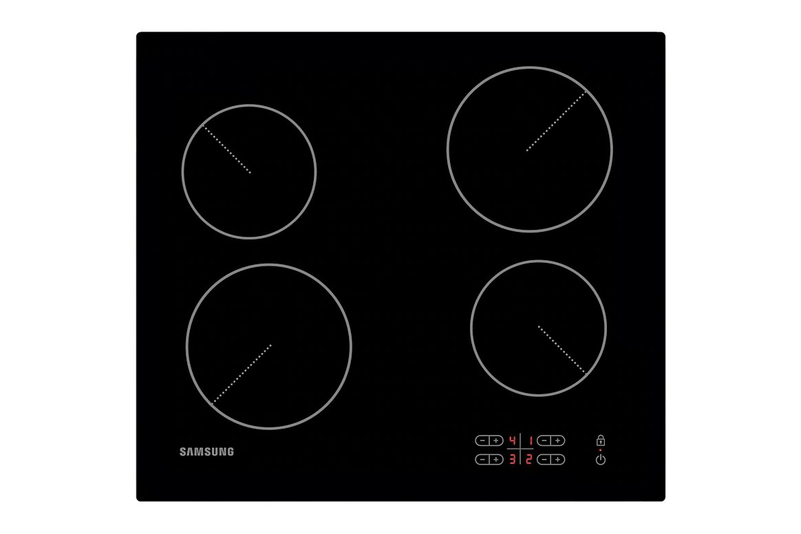 Samsung CTR464EB01 Elektrikli Seramik Ocak 60 cm Siyah