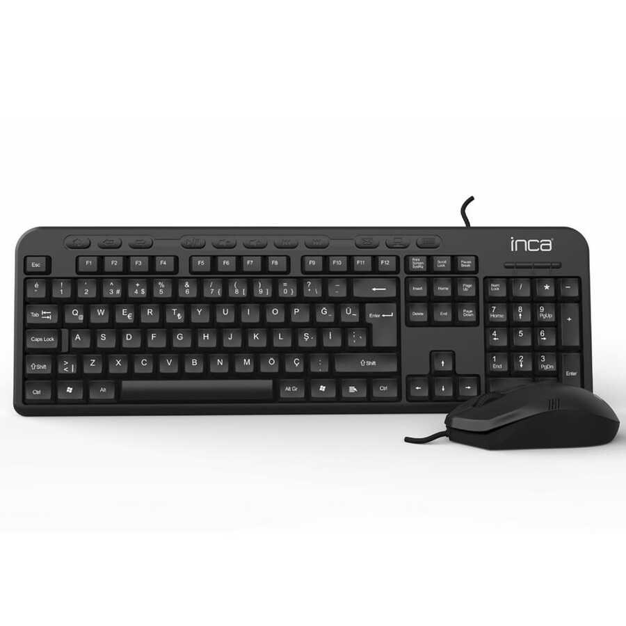 INCA IMK-375T Wired Keyboard and Mouse Set
